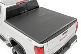 Rough Country - Soft Tri-Fold Bed Cover - 6'7 In. Bed - Chevy/GMC Sierra/Silverado 1500 (19-25)