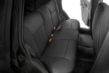Rough Country - Seat Covers - Non Detach Headrest FR & RR - Jeep Cherokee XJ 2WD/4WD (97-01)