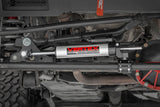 Rough Country - Vertex Steering Stabilizer - Pass-Through - Jeep Wrangler JK/Wrangler Unlimited (07-18)