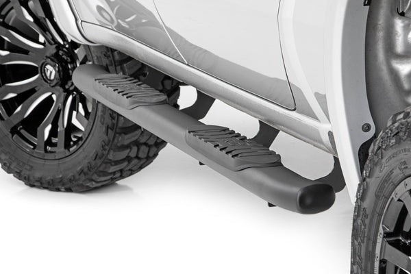 Rough Country - Oval Nerf Step - Crew Cab - Chevy/GMC 1500/2500HD/3500HD (19-25 & Classic)