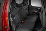 Rough Country - Seat Covers - FR 40/40/20 & RR Back Storage - Chevy/GMC Sierra/Silverado 1500 (19-25)