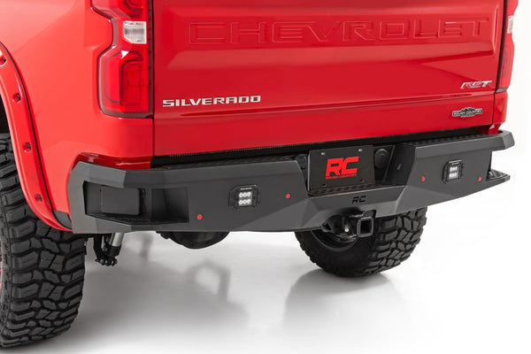 Rough Country - Rear LED Bumper - Chevy Silverado 1500 2WD/4WD (2019-2024 & Classic)