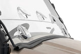 Rough Country - Vented Full Windshield - Scratch Resistant - Kawasaki Mule PRO-FX