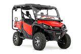 Rough Country - LED Light Kit - Cage Mount - 2 In. Black Pair - White DRL - Honda Pioneer 1000