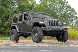 Rough Country - 3.5 Inch Lift Kit - Adj Lower - FR D/S - M1 - Jeep Wrangler Unlimited (24-26) - 91640