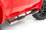 Rough Country - Oval Nerf Steps - Stainless - Crew Cab - Chevy/GMC 1500/2500HD/3500HD (19-25 & Classic)