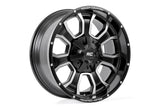 Rough Country - Rough Country 93 Series Wheel/One-Piece/Matte Black/20x10/8x6.5/-18mm