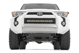 Rough Country - LED Light Kit - Bumper Mount - 30 In. Black Dual Row - White DRL - Toyota 4Runner (14-20)