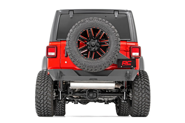 Rough Country - Rear Bumper - Trail - Tire Carrier - Jeep Wrangler JL (21-25)/Wrangler Unlimited (18-25)