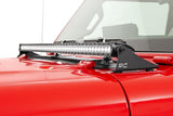 Rough Country - LED Light Kit - Cowl Mount - 50 In. Spectrum Single Row - Jeep Gladiator JT/Wrangler JL (18-25)