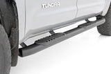 Rough Country - Oval Nerf Step - Crew Cab - Black - Toyota Tundra 2WD/4WD (2007-2021)