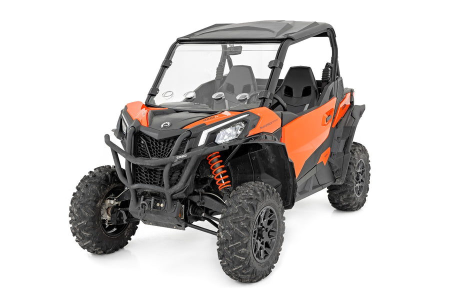 Rough Country - Vented Full Windshield - Scratch Resistant - Can-Am Maverick Sport 1000R