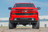 Rough Country - Tow Hooks - Forged - Red - Chevy Silverado 1500 2WD/4WD (2019-2025 & Classic)