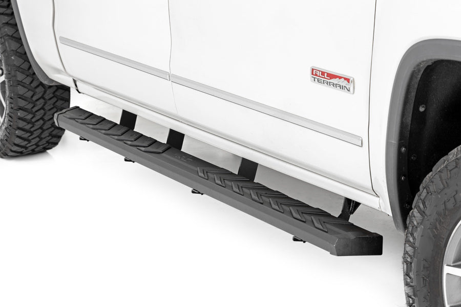 Rough Country - BA2 Running Board - Side Step Bars - Chevy/GMC 1500/2500HD/3500HD (07-19 & Classic) - 41001A
