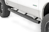 Rough Country - Oval Nerf Step - Crew Cab - Black - Ford F-150 2WD/4WD (2009-2014)