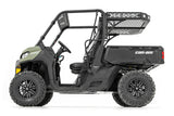 Rough Country - Cargo Rack - Dual 2 In. Black LED Pairs - Flush Mount - Can-Am Defender HD 5/HD 8/HD 9/HD 10