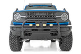 Rough Country - Nudge Bar - 20 Inch Chrome Single Row LED - Ford Bronco 4WD (2021-2025)