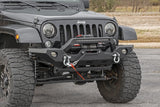 Rough Country - Front Bumper - Sport - OE Fog - Jeep Gladiator JT/Wrangler JK & JL/Wrangler Unlimited 4WD