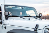 Rough Country - Light Mounts - Lower Windshield - Jeep Wrangler JK/Wrangler Unlimited (07-18)
