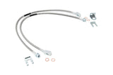 Rough Country - Brake Lines - Stainless - FR - 4-6 In. Lift - Jeep Wrangler TJ (97-06)/Wrangler Unlimited (04-06)