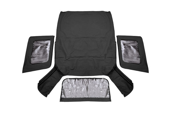 Rough Country - Soft Top - Replacement - Black - 2 Door - Jeep Wrangler JK 4WD (2007-2009)