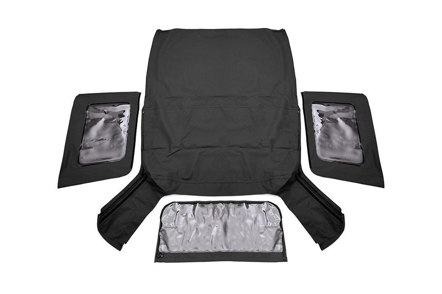 Rough Country - Soft Top - Replacement - Black - 2 Door - Jeep Wrangler JK 4WD (2007-2009)