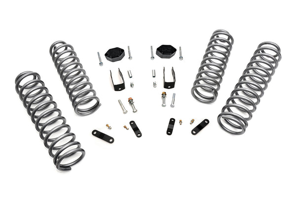 Rough Country - 2.5 Inch Lift Kit - Coils - No Shocks - Jeep Wrangler JK 4WD (2007-2018)