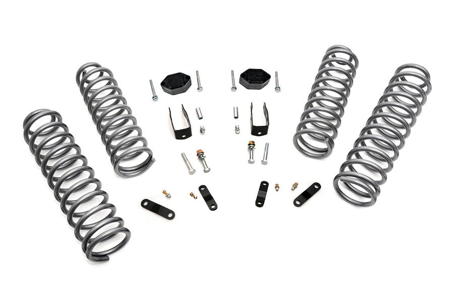 Rough Country - 2.5 Inch Lift Kit - Coils - No Shocks - Jeep Wrangler JK 4WD (2007-2018)