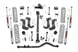 Rough Country - 3.5 Inch Lift Kit - C/A Drop - FR D/S - Jeep Wrangler Unlimited Rubicon (18-23)