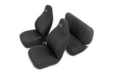 Rough Country - Seat Covers - Front And Rear - Jeep Wrangler TJ (03-06)/Wrangler Unlimited (04-06)
