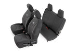Rough Country - Seat Covers - Front And Rear - Jeep Wrangler JK 4WD (2011-2012)