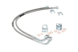 Rough Country - Brake Lines - Stainless - Rear - 4-6 Inch Lift - Jeep Wrangler JK/Wrangler Unlimited (07-18)