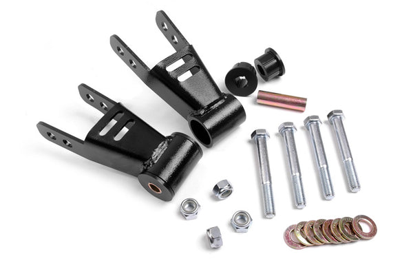Rough Country - Lift Shackles - Rear - 1.5 Inch-2 Inch Lift - Jeep Cherokee XJ 2WD/4WD (84-01)