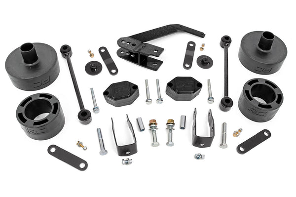Rough Country - 2.5 Inch Lift Kit - Spacers - Series II - Jeep Wrangler JK/Wrangler Unlimited (07-18)