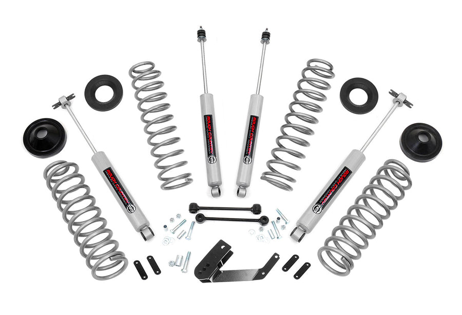 Rough Country - 3.25 Inch Lift Kit - Jeep Wrangler Unlimited 2WD/4WD (2007-2018)