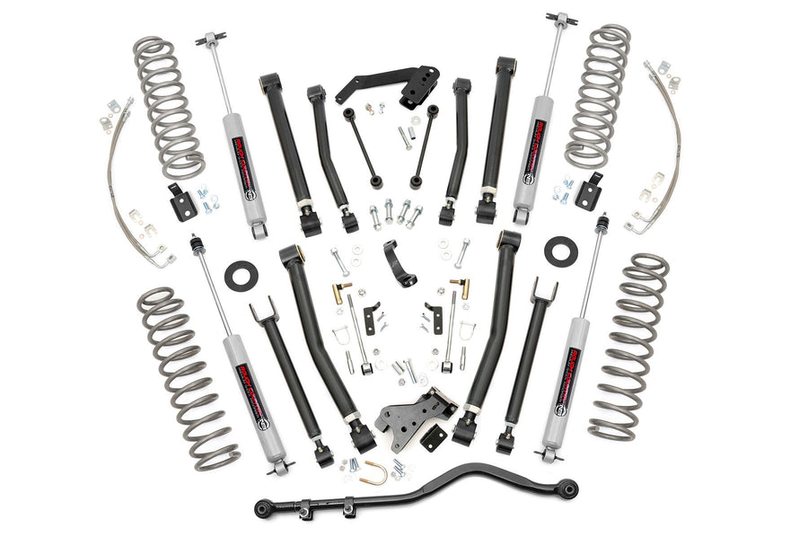 Rough Country - 6 Inch Lift Kit - X-Series - Jeep Wrangler Unlimited 2WD/4WD (2007-2018)