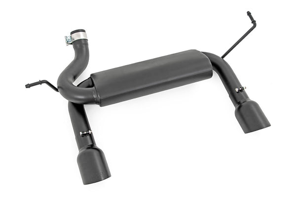 Rough Country - Performance Exhaust - Dual Outlet - Jeep Wrangler JK/Wrangler Unlimited (07-18)