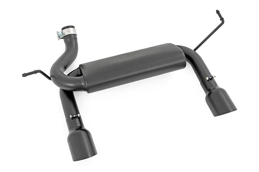 Rough Country - Performance Exhaust - Dual Outlet - Jeep Wrangler JK/Wrangler Unlimited (07-18)