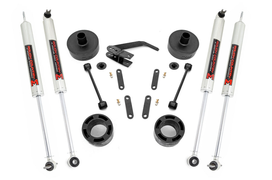 Rough Country - 2.5 Inch Lift Kit - Spacers - M1 - Jeep Wrangler JK/Wrangler Unlimited (07-18)