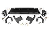 Rough Country - Winch Mount Plate - Factory Bmpr - D-Rings - Jeep Wrangler JK/Wrangler Unlimited (07-18)