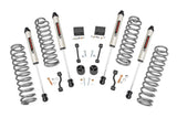 Rough Country - 2.5 Inch Lift Kit - Coils - V2 - Jeep Wrangler Unlimited Rubicon 4WD (18-23)