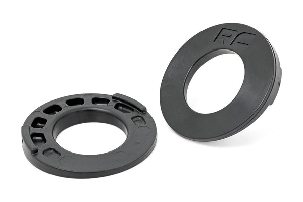 Rough Country - Rear Coil Spring Correction Plates - Jeep Wrangler JK/Wrangler Unlimited (07-18)