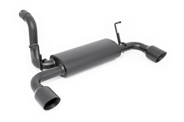Rough Country - Performance Exhaust - Dual Outlet - Jeep Wrangler JL (21-25)/Wrangler Unlimited (18-25)