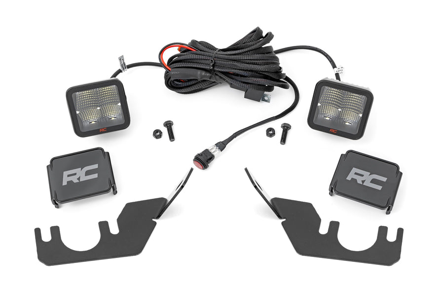 Rough Country - LED Light - Rear Mount - 2 In. Spectrum Pair - Kawasaki Teryx 1000/Teryx4 800