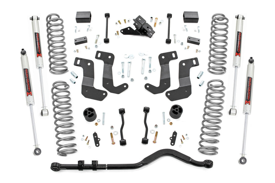 Rough Country - 3.5 Inch Lift Kit - C/A Drop - Stage 1 - M1 - Jeep Wrangler JL 4WD (2024)