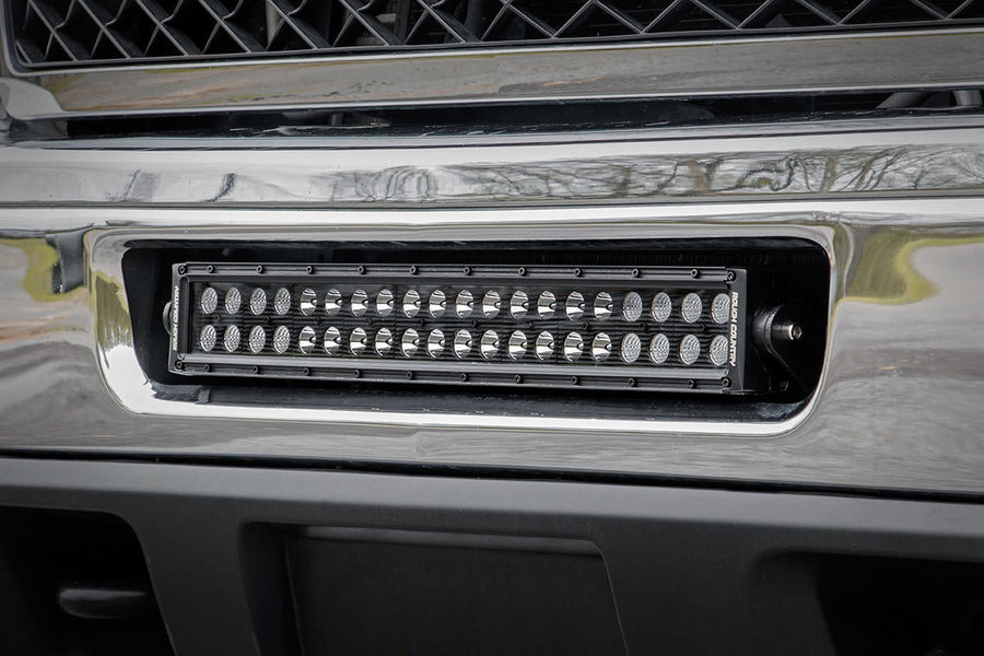 Rough Country - LED Light Mount - Bumper - 20 In. - Chevy Silverado 2500 HD 4WD (2011-2014)