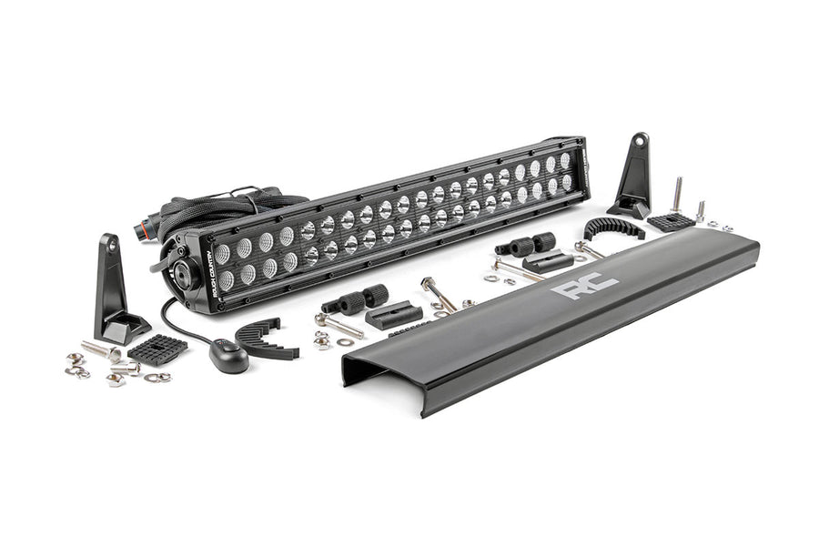 Rough Country - 20 Inch Black Series LED Light Bar - Dual Row