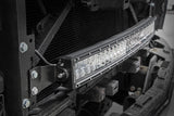 Rough Country - LED Light Kit - Behind Grille Mount - 30 In. Black Dual Row - White DRL - Chevy Silverado 1500 (14-15)