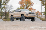 Rough Country - LED Light Kit - Lower Grille Mount - 30 In. Black Single Row - White DRL - Toyota Tacoma (16-23)