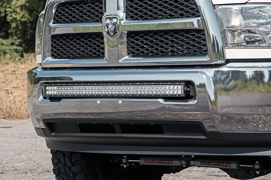 Rough Country - LED Bumper Mount - 40 In. Curved - Ram 2500/3500 4WD (2010-2018)